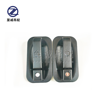 ZTC驾驶室门锁外把手/方形【适用中联吊车】中联徐工三一吊车配件